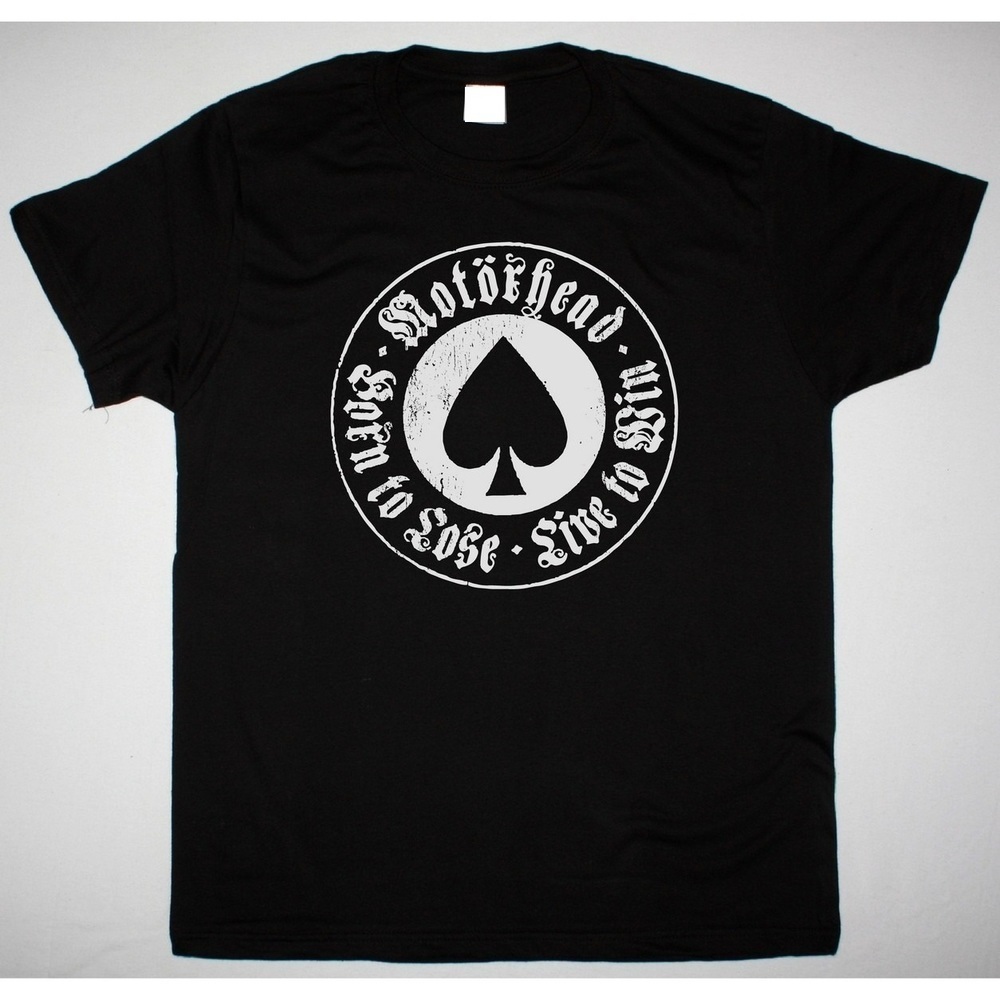 Motorhead Born To Lose Live To Win Music Fan Black Unisex T-Shirt